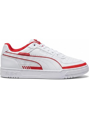 Puma 309103 02 F1 Caven Iıı Beyaz-Kırmız Erkek Spor Ayakkabı