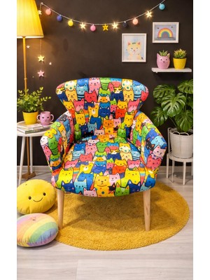 Figürlü Berjer Kedili