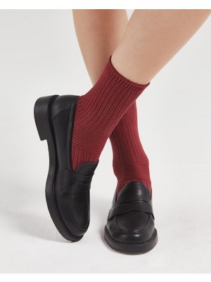 Bolero Kadın Bambu Derbili 5'li Çorap