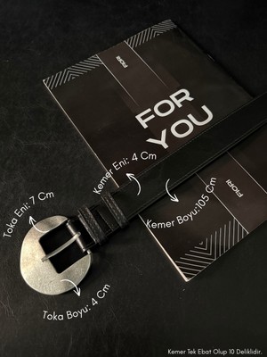 Fiori 2'li Oval Tokalı Kadın Pantolon Kemeri, Ceket Kemeri, Elbise Kemeri, Gömlek Kemeri