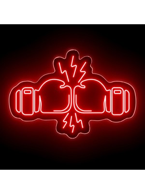 Disa Neon LED Duvar Dekoratif Aydınlatma -Box,spor, 90X60CM-