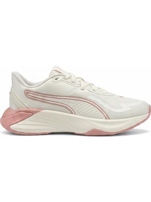 Puma 310477 19 Pwr Hybrid Tr Wns Krem-Gül Kurusu Kadın Spor Ayakk