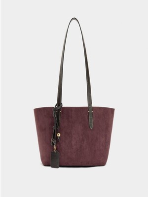 Parfois Içi Çıkarılabilir Çift Taraflı Shopper Çanta