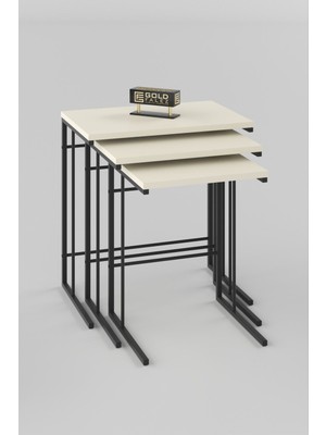 Zigon Sehpa Solo Krem