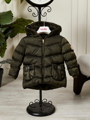 Benitto Kids Kız Bebek Çocuk Kapüşonlu Mont 51360