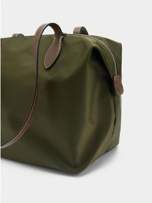 Parfois Teknik Kumaş Shopper Çanta L