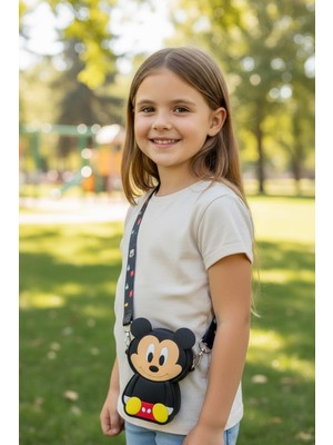 Soft and Baby Mickey Silikon Çanta