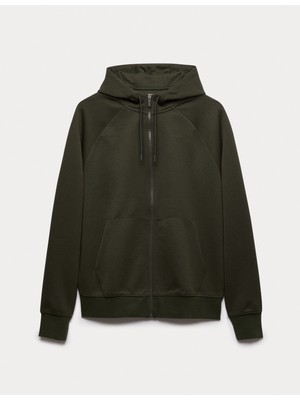 Marks & Spencer Fermuarlı Kapüşonlu Hoodie