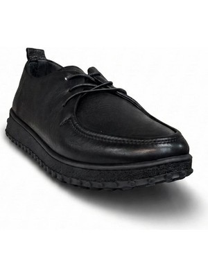 Ustalar Ayakkabı Siyah Kadın Hakiki Deri Ayakkabı 562.2610