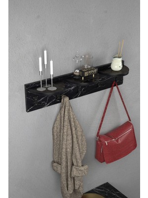 Askılık Duvar Elbise Askılığı Portmanto 80 cm Bendir