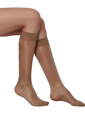 DayMod 3 Çift 40 Den Yarı Parlak Dizaltı Pantalon Çorabı