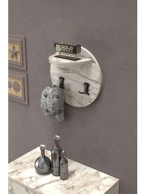 Askılık Duvar Elbise Askılığı Portmanto Üstü Efes