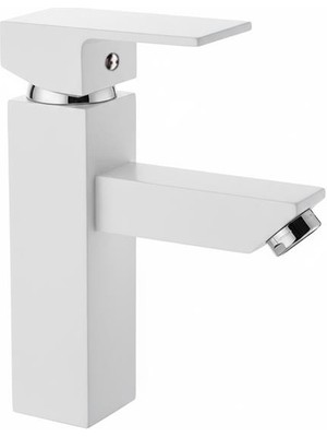 Venita Beyaz Kare Sabit Aç Kapa Lavabo Batarya