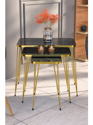 Zigon Sehpa Kr Gold Bendir Tel