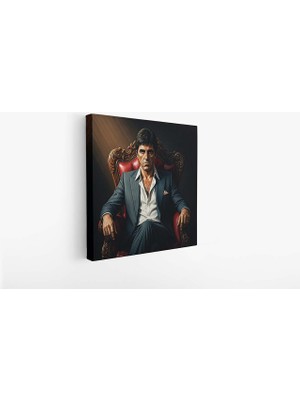 Grown Tony Montana Kanvas Tablo