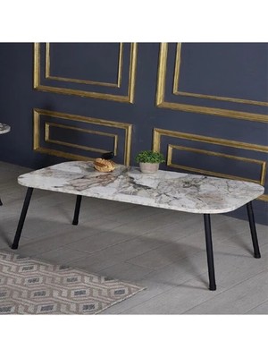 Orta Sehpa Kr Efes Metal Ayak Siyah