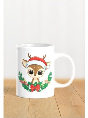 Hediyelik Yeniyıl / Yılbaşı / Noel Baba Baskılı Kupa Bardak