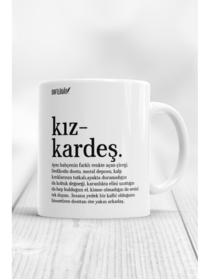 Kız Kardeş 3 Kupa Bardak