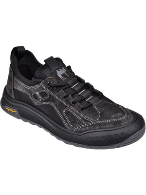 Gamelu Erkek Spor Ayakkabı Sneaker Ek-Mova-M   Siyah