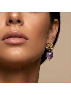 THEIA GemWorks Olea - Ametist Küpe