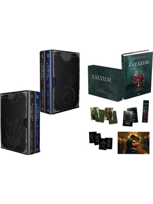 Ephesus Yayınları Kasırgaya Kanan Saka Ikili Kutu Ciltli ve Kazazede 2 Kutulu Set Ciltli