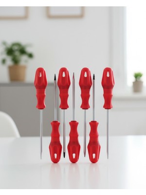 Verto Çeşitli Vidalama Işleri Için 7li Tornavida Takımı