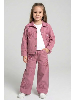 Kız Ceket Badi Pant 3 Lü Takım 26YDMB0657