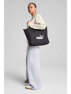 Puma 091345-01 Base Shopper Siyah Omuz Çantası
