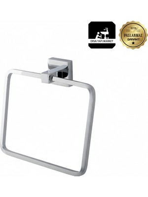 Osso Banyo Premium Pirinç Sedef Kare Havluluk