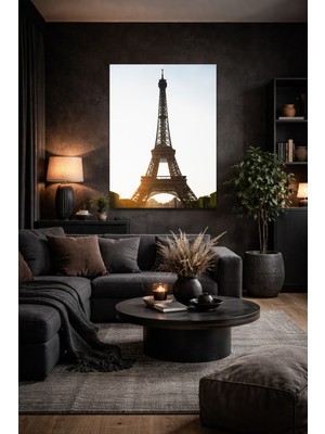 Artease Paris Eyfel Kulesi Günbatımı Kanvas Tablo
