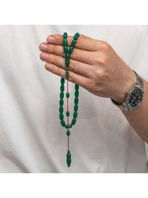 Inure Jewelry Sıkma Kehribar Tesbih