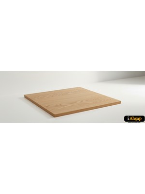 iAhşap Kare Çam Masif Masa Tablası |masif Çam Ahşap Ofis ve Yemek Masası Üstü No5