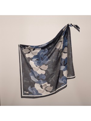 Piramit Coolness Viscon Eşarp | Floral Akış