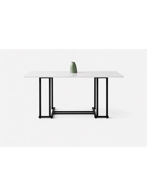 urfakent bilişim ve medya danışmanlık Beyaz Portatif Katlanır Yemek Masası – Metal Ayaklı