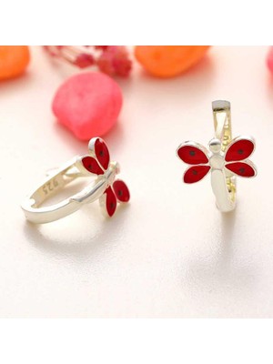 Inure Jewelry Gümüş Yusufcuk Çocuk Küpesi