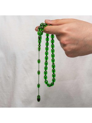 Inure Jewelry Sıkma Kehribar Tesbih