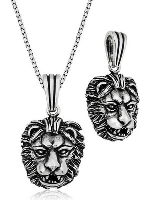 Inure Jewelry ​gümüş Aslan Kolye