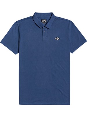 Billabong Skooled Polo Pique Erkek Mavi Polo Tişört