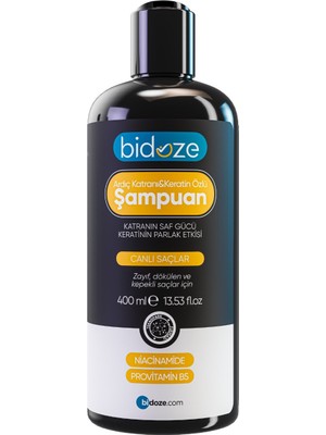 urfakent bilişim ve medya danışmanlık Bidoze Ardıç Katranı & Keratin Şampuanı 400 ml | Kepek, Kaşıntı ve Dökülme Karşıtı