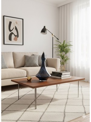 sembol  Nıvon Blue Cam Vazo 19X19X36 cm