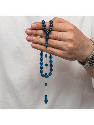 Inure Jewelry Sıkma Kehribar Tesbih