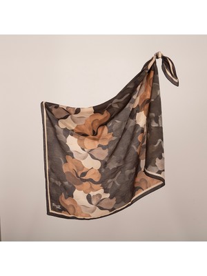 Piramit Coolness Viscon Eşarp | Floral Akış