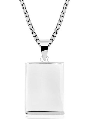 Inure Jewelry Gümüş Içi Açılabilen Cevşen Kolye