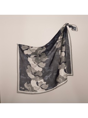 Piramit Coolness Viscon Eşarp | Floral Akış