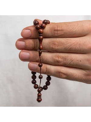 Inure Jewelry Yuvarlak Kesim Kuka Tesbih