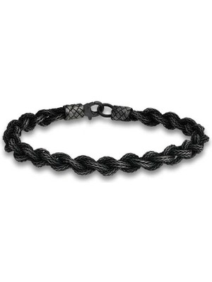 Inure Jewelry Gümüş Kazaziye Örgü Bileklik