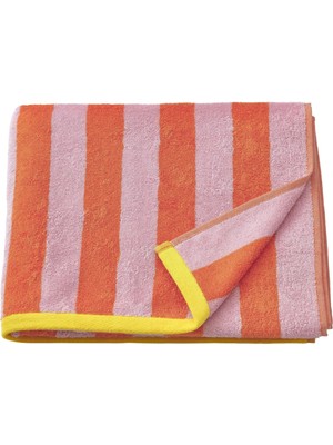 Ikea Slan-Hostmal Turuncu-Pembe 70X140 cm Banyo Havlusu