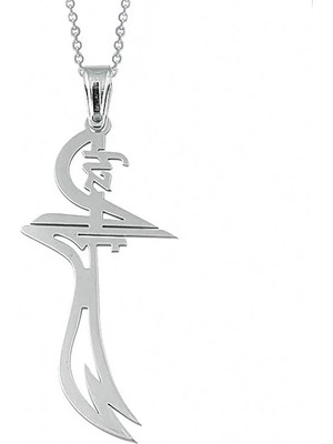 Inure Jewelry Gümüş Hz. Ali Zülfikar Kılıcı Kolye