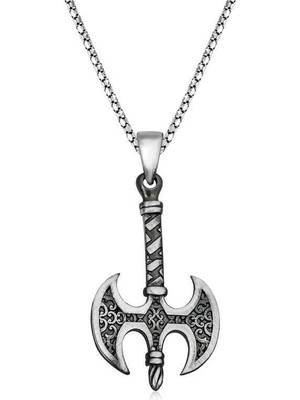 Inure Jewelry Gümüş Balta Kolye