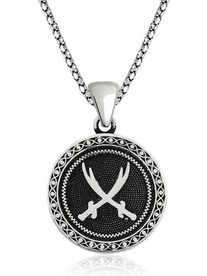 Inure Jewelry ​gümüş Zülfikar Kılıcı Desenli Kolye